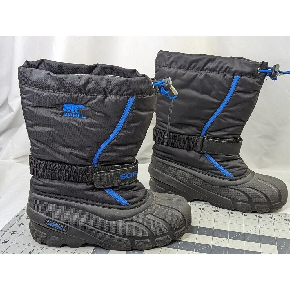 Sorel Insulated Snow Boots Kids Sz 5